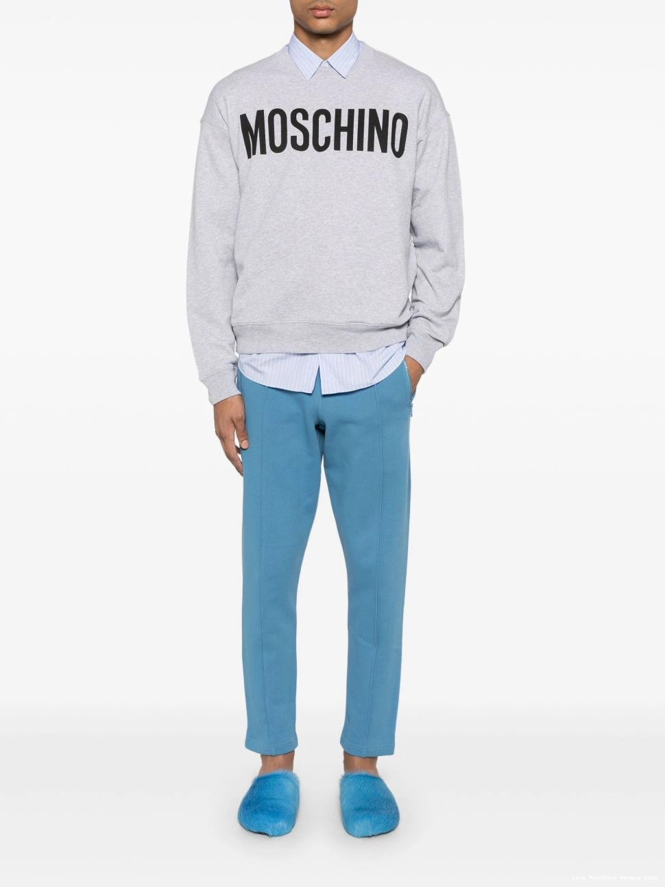 Cheap Love Women Moschino logo-print sweatshirt 0404